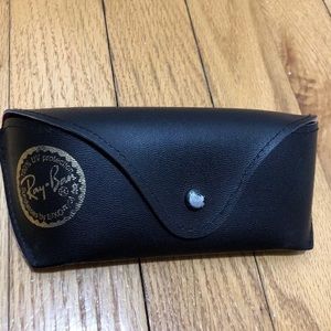 Ray-Ban Black Leather Case Only for Aviators